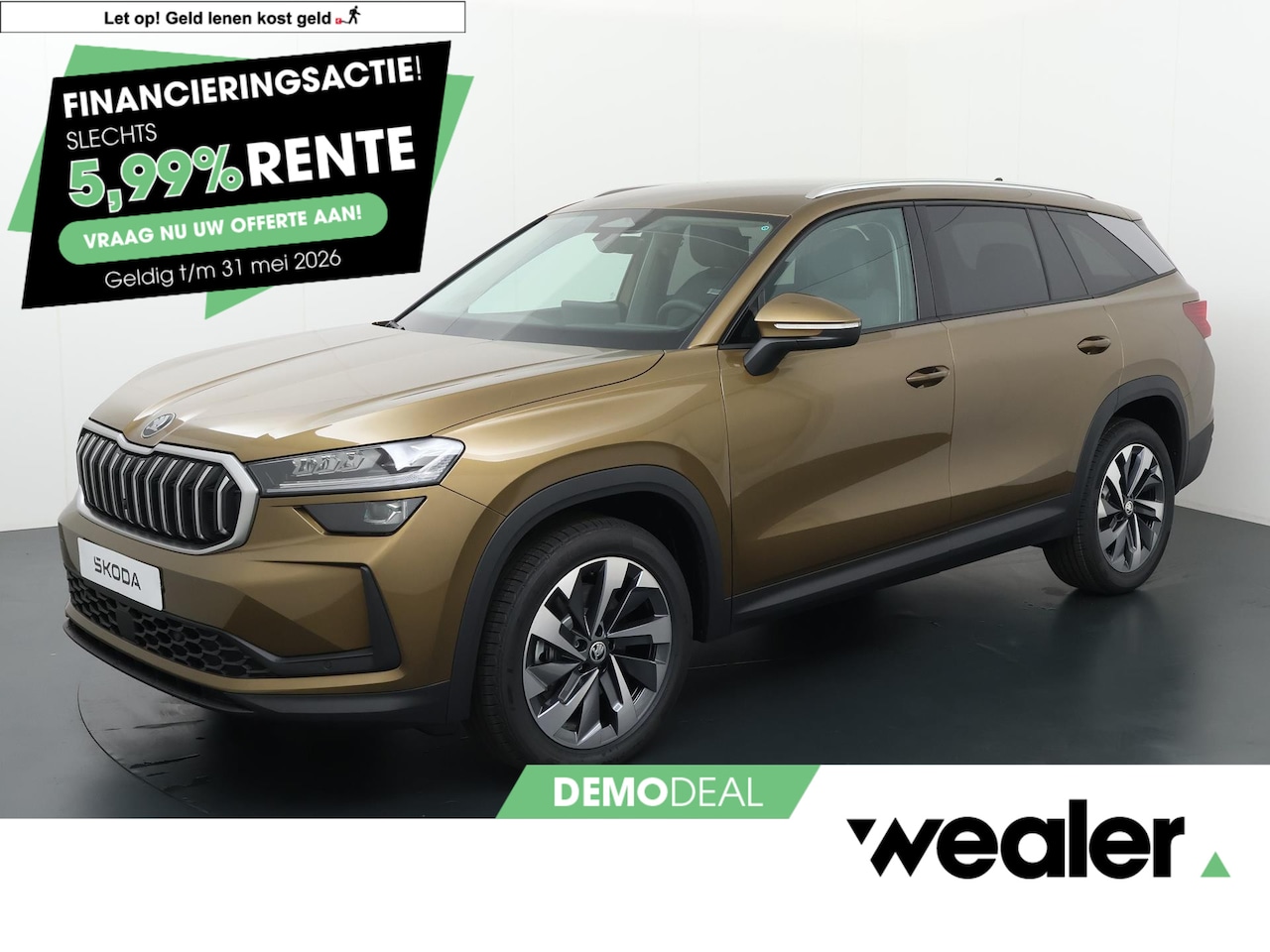 Skoda Kodiaq - Business Edition 1.5 TSI 150 pk DSG | Automaat | Elektrische achterklep | Navigatie | Adap - AutoWereld.nl