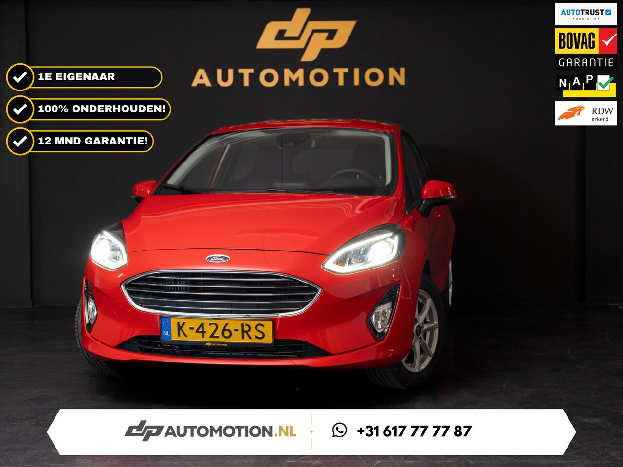 Ford Fiesta - 1.0 EcoBoost Titanium 1e Eigenaar | Apple Carplay | Cruise Control | Climate - AutoWereld.nl