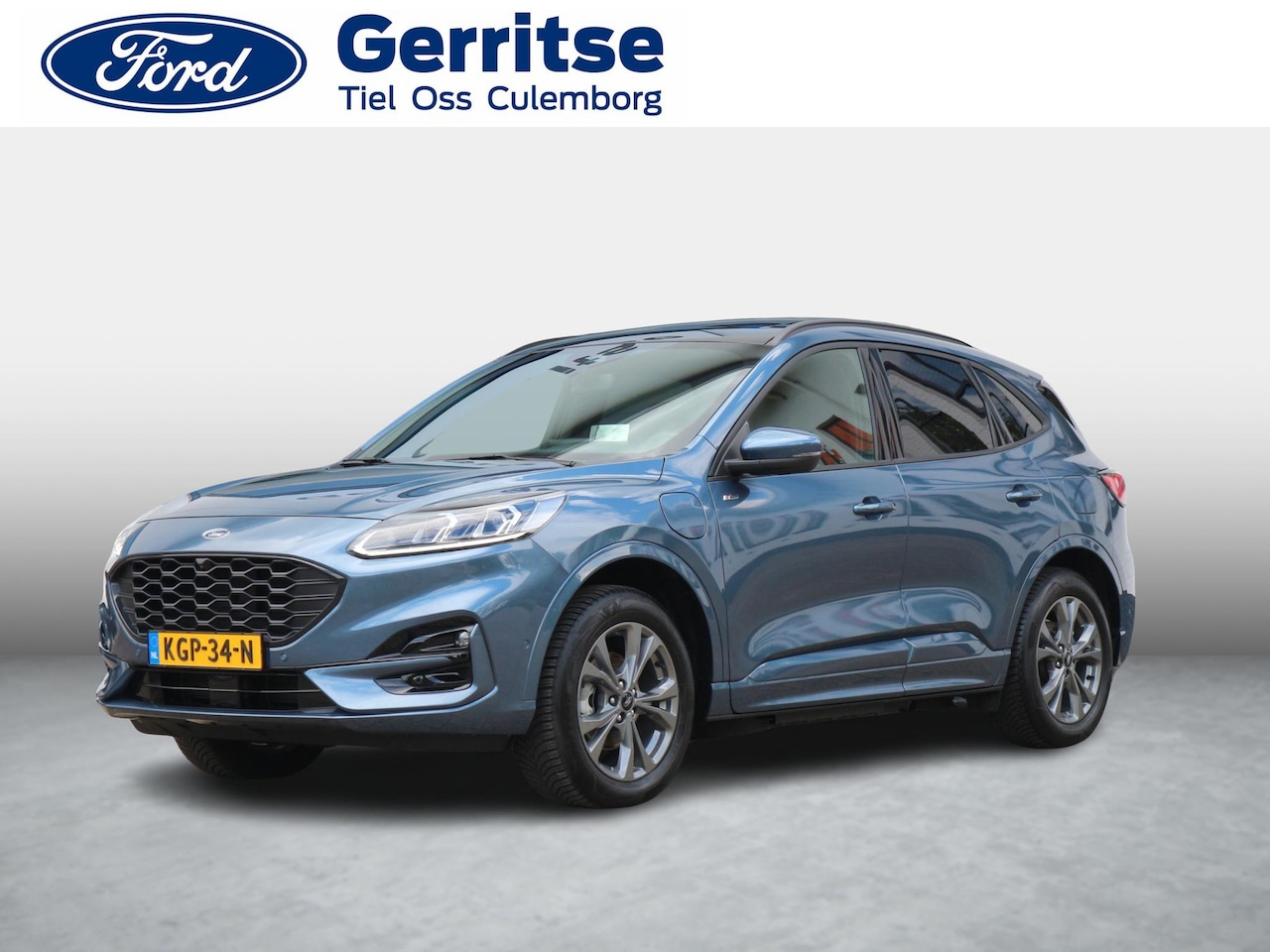 Ford Kuga - 2.5 PHEV ST-Line X 225pk met Elektr. Trekhaak, Panorama dak, Technology- en Winter Pack - AutoWereld.nl