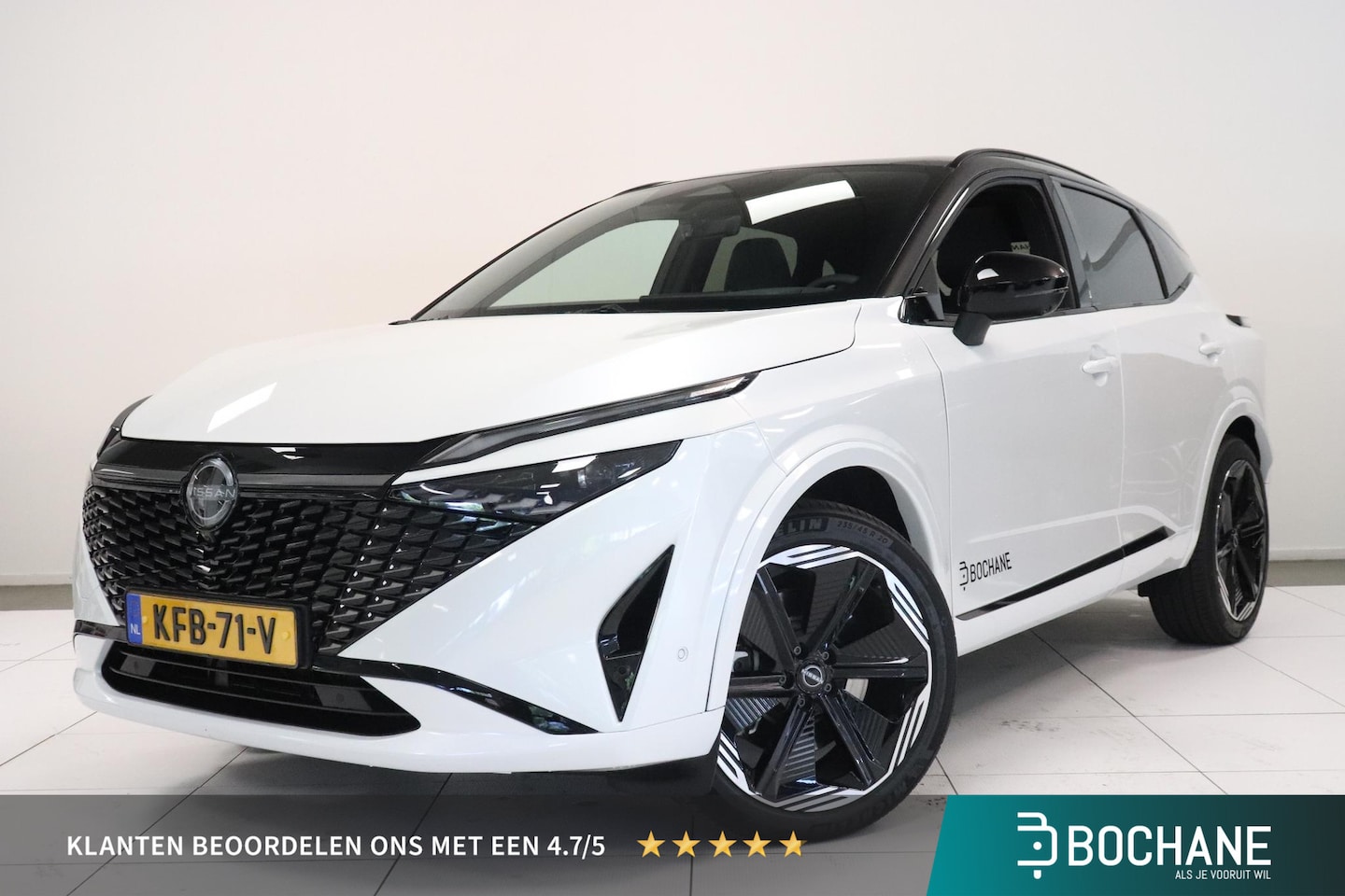 Nissan Qashqai - 1.5 e-Power N-Design | COLD PACK | PANORAMISCH GLAZEN DAK | PEARL LAK | - AutoWereld.nl