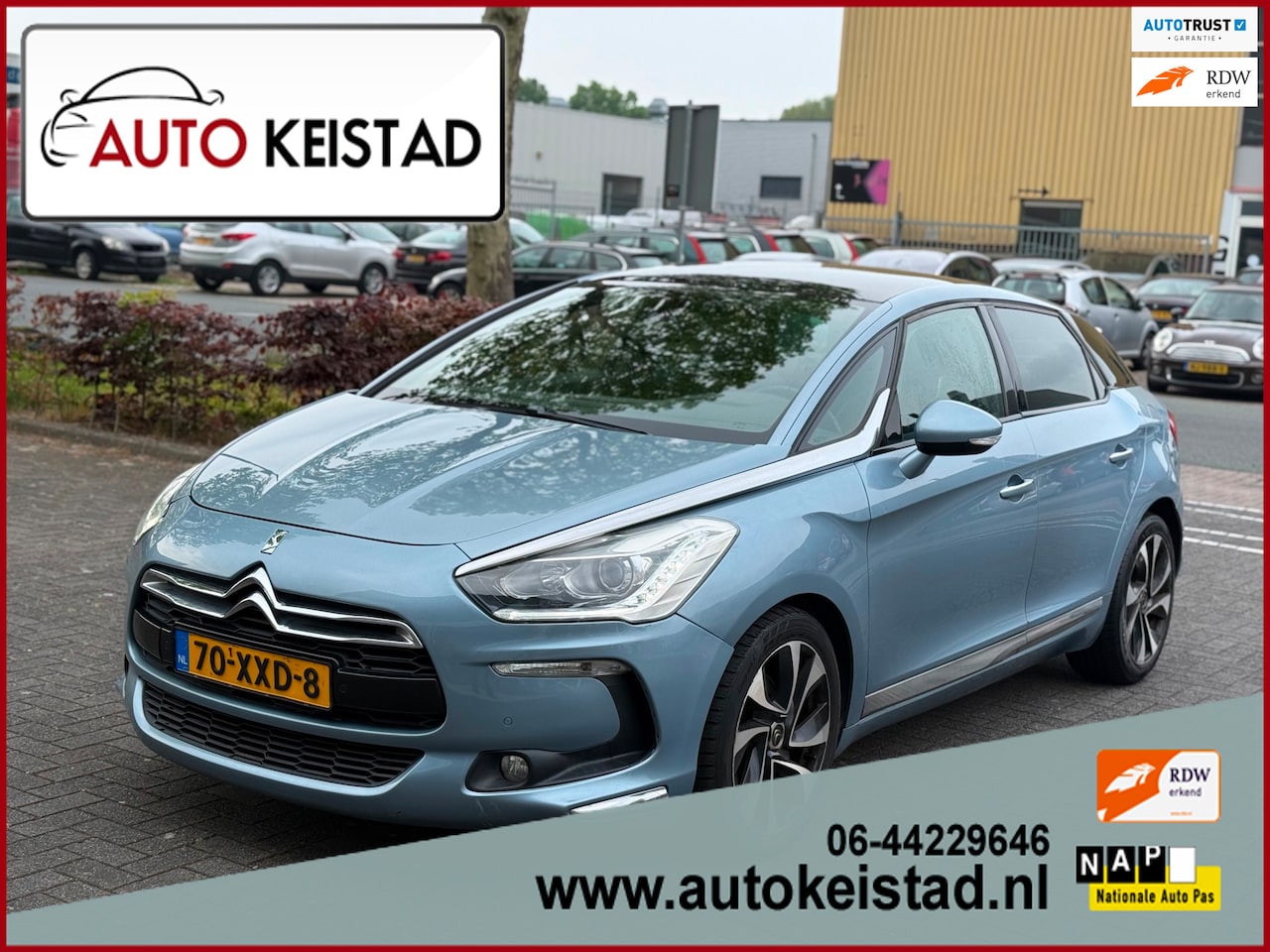 Citroën DS5 - 1.6 THP 156PK LED/PANORAMA/NAVIGATIE! VELE OPTIES! - AutoWereld.nl
