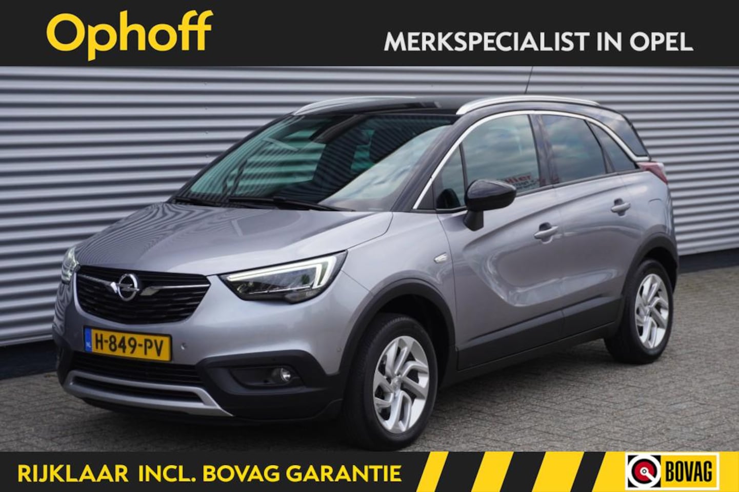Opel Crossland X - 1.2 Turbo Innovation Automaat / Trekhaak / Camera / AGR-stoelen / Navi / LED - AutoWereld.nl