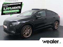 Audi Q4 Sportback e-tron - 45 quattro S Edition 82 kWh | 286 PK | SoH 100% | Trekhaak | Panoramadak | Warmtepomp | He