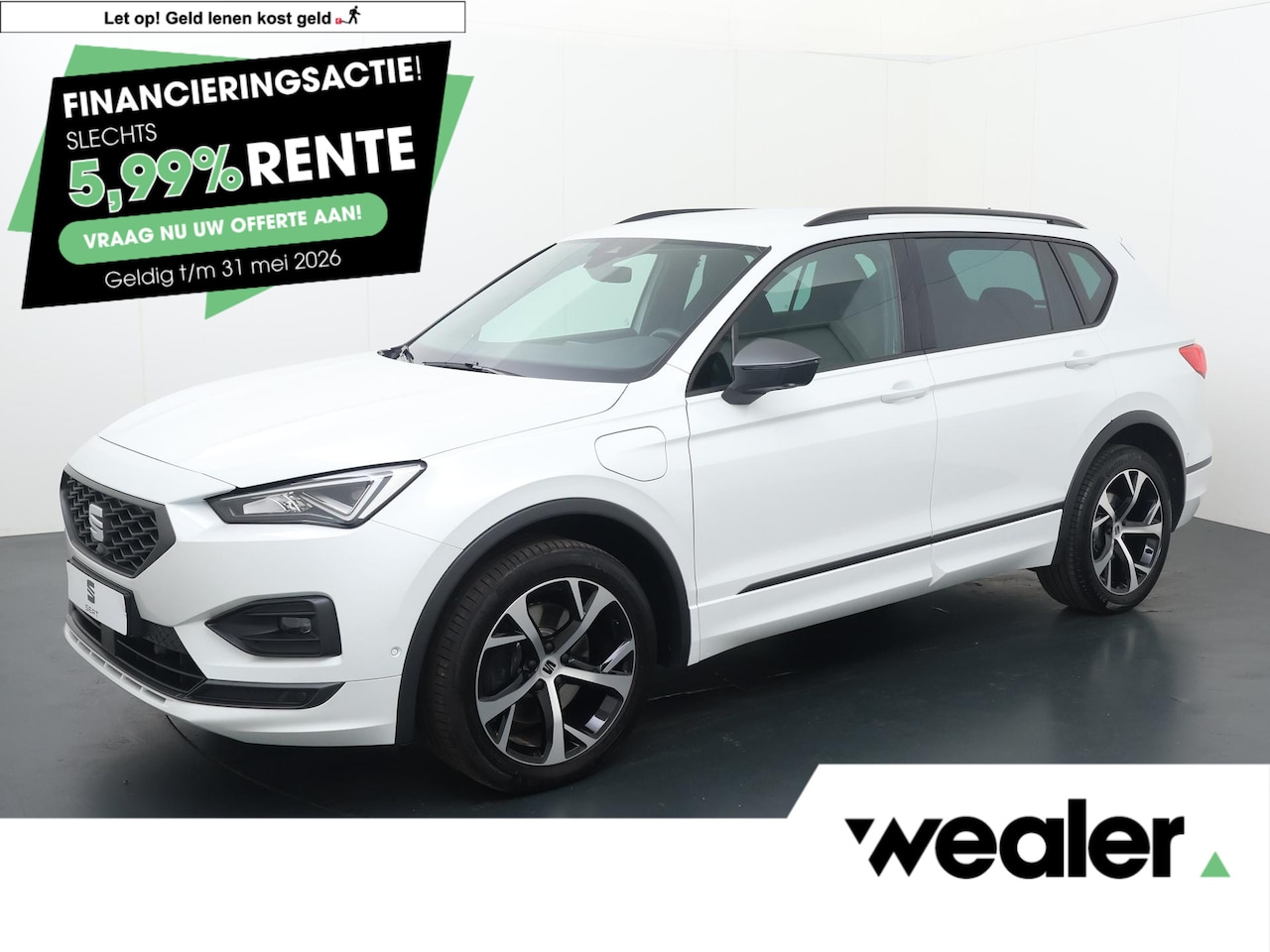 SEAT Tarraco - 1.4 TSI e-Hybrid PHEV FR Business | 245 PK | SoH 91 % | Trekhaak | Top view 360 camera | A - AutoWereld.nl