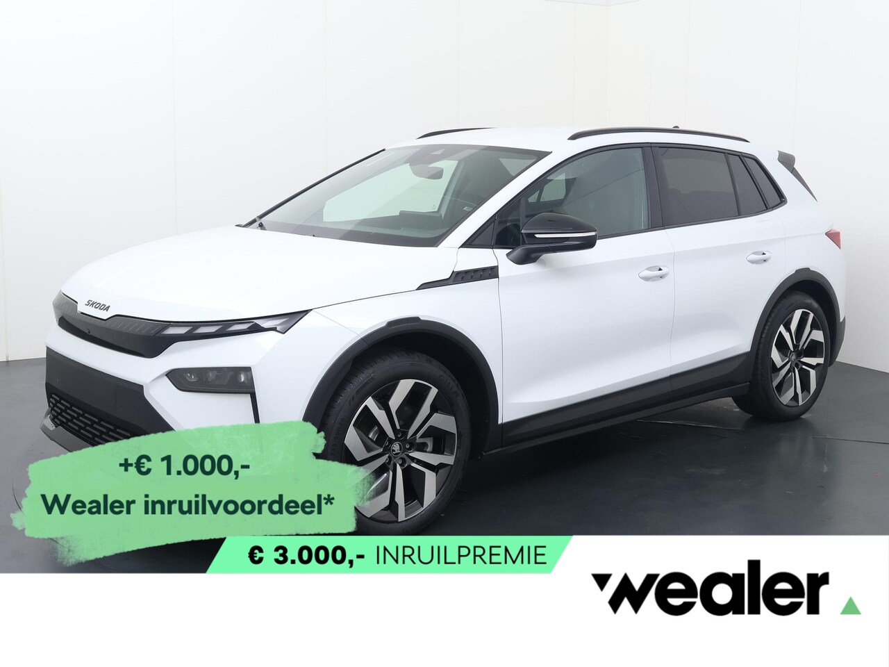 Skoda Elroq - 85 Sportline 286 PK | Trekhaak | Led Matrix | Elektrische achterklep | Verlichte Grille | - AutoWereld.nl
