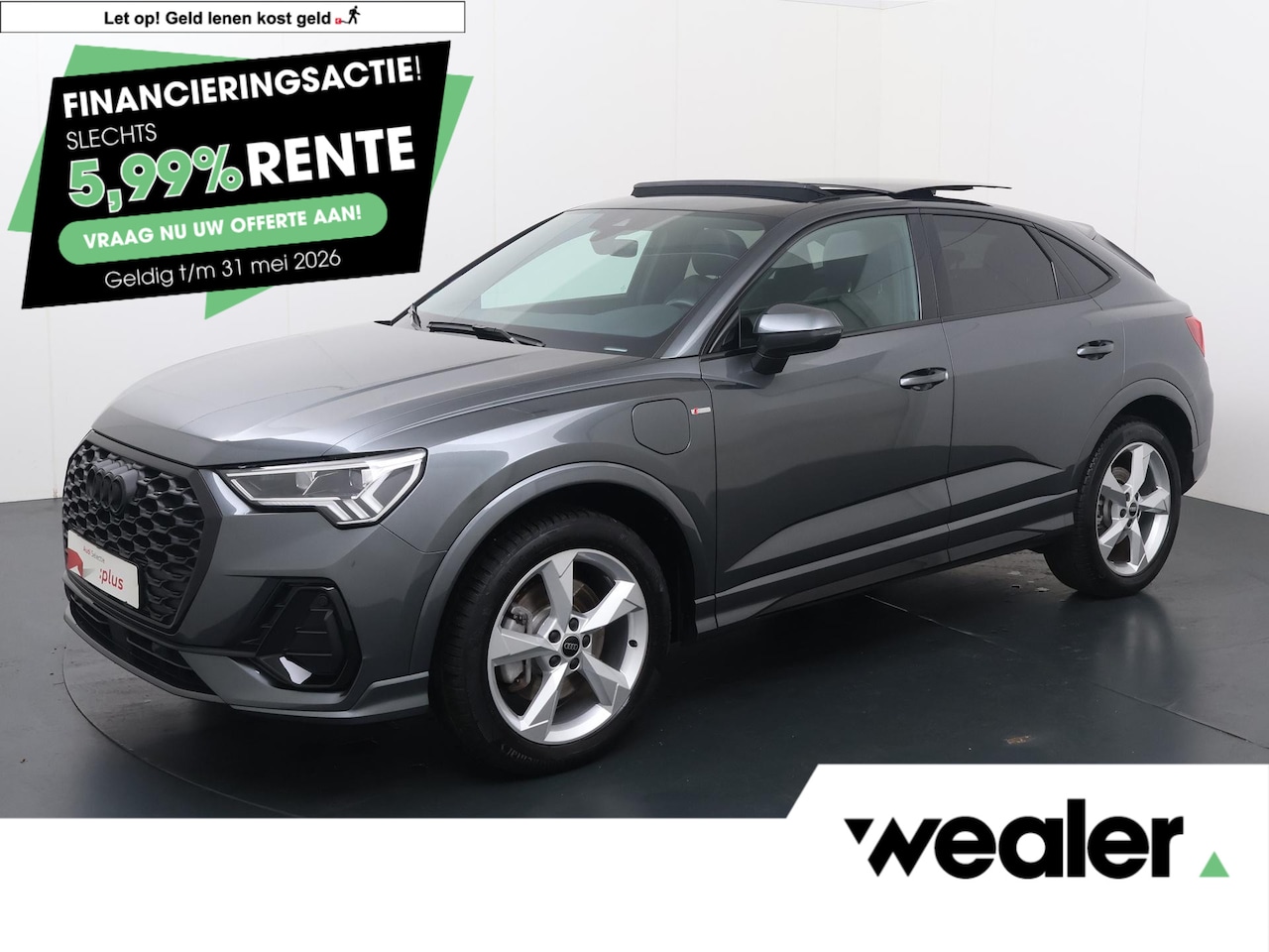 Audi Q3 Sportback - 45 TFSI e S Edition | 245 PK | SoH 92% | Panoramadak | Sonos premium sound | Adaptive crui - AutoWereld.nl