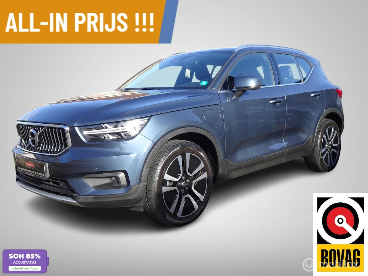 Volvo XC40 - 1.5 T5 Recharge Inscription Leer Stoel&Stuurverwarming !!! - AutoWereld.nl