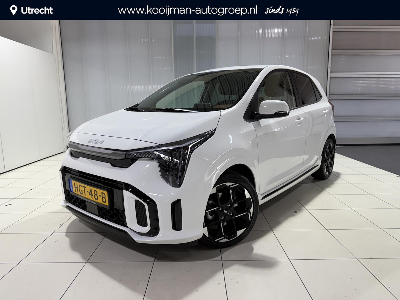 Kia Picanto - 1.0 DPI GT-Line Stoel en Stuur verwarming, Schuif kantel dak, Apple Carplay/Android Auto, - AutoWereld.nl