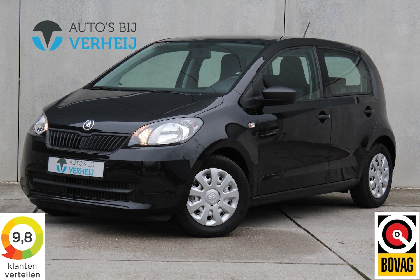 Skoda Citigo - 1.0 Greentech Active Pro / 5-DRS / AIRCO / CENTR DEURVERGRENDELING - AutoWereld.nl