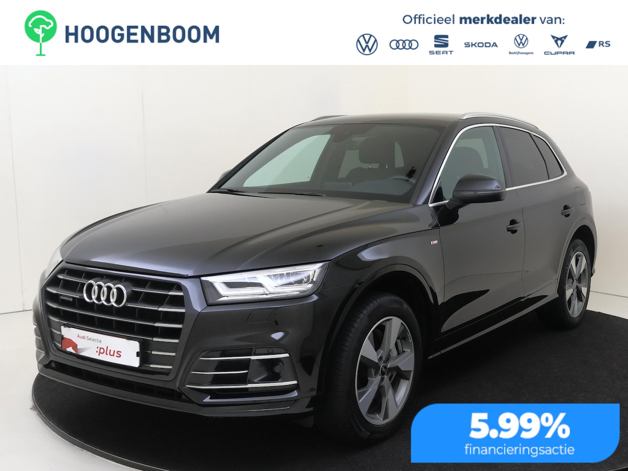 Audi Q5 - 55 TFSI e S edition | SoH 100% | Keyless | Adaptieve cruise control | 3-zone airco | Navig - AutoWereld.nl