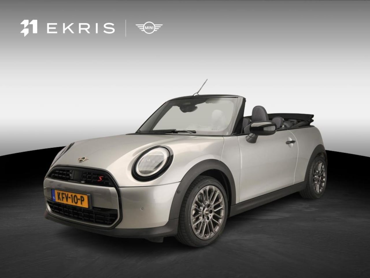 MINI Cabrio - Cooper S Automaat / Sportstoelen / LED / Park assist / Head-up / Stoelverwarming / Alu wie - AutoWereld.nl