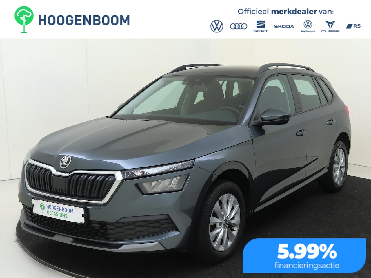 Skoda Kamiq - 1.0 TSI Ambition | Cruise control | CarPlay | Lane assist | Bluetooth | Airco | Armsteun v - AutoWereld.nl