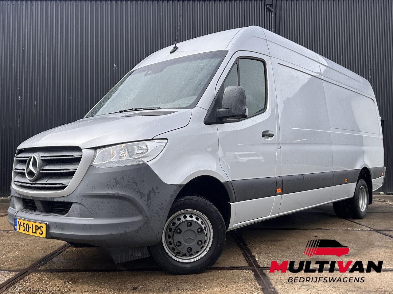 Mercedes-Benz Sprinter - 519 V6 3.0 CDI L4H2 190PK | Laadruimte 4,4M | Dubbellucht - AutoWereld.nl