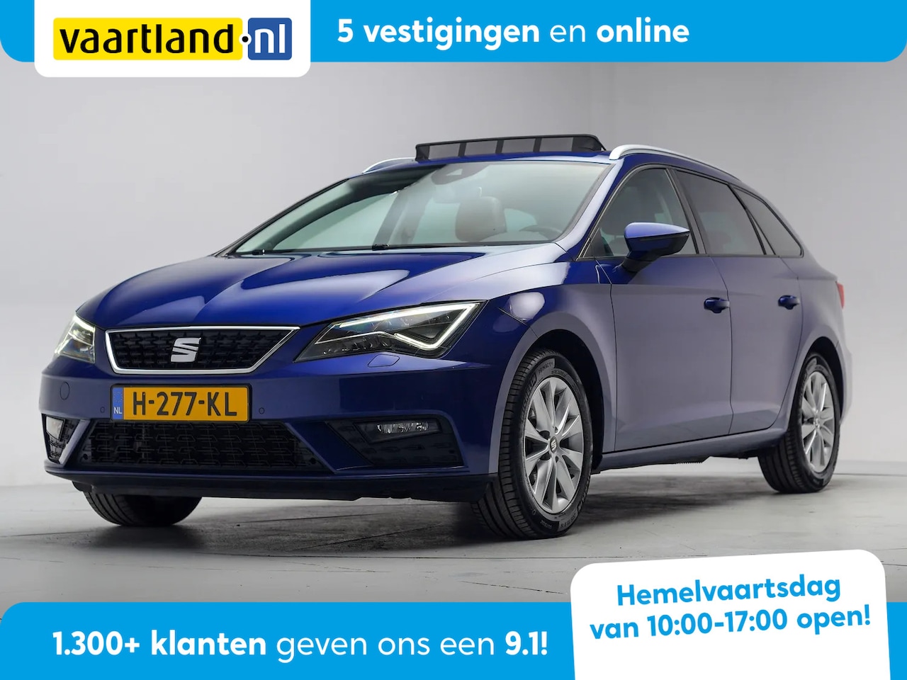 SEAT Leon ST - 1.5 TSI Style Ultimate Edition Aut. [ Panoramadak LED Apple/Android Camera Half leder ] - AutoWereld.nl