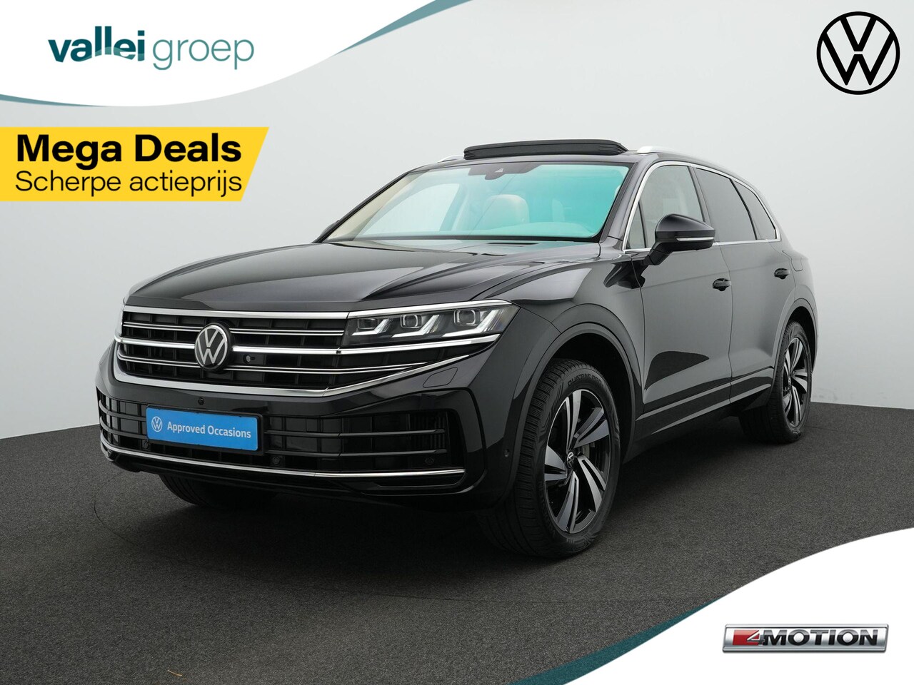 Volkswagen Touareg - 3.0 TSi 381 pk tiptronic eHybrid 4MOTION Elegance | Panoramadak | Trekhaak | Nachtzicht | - AutoWereld.nl