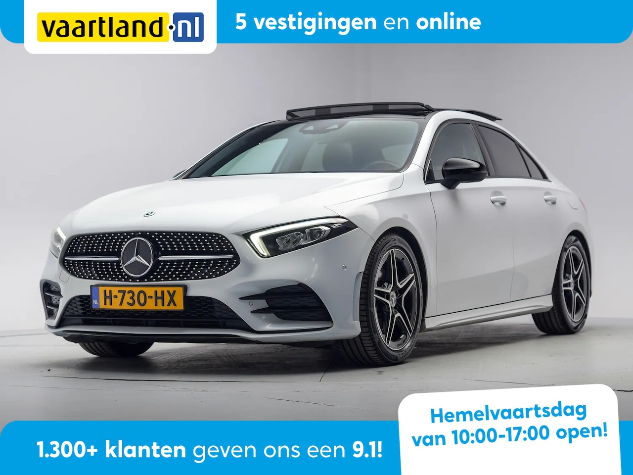 Mercedes-Benz A-klasse - LIMOUSINE 200 AMG Line Business Aut [ Panoramadak Navi Apple/Android Half leder - AutoWereld.nl