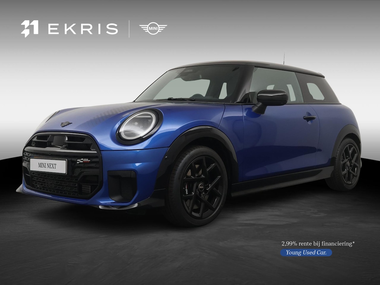 MINI Cooper - 3-deurs C JCW-trim | Pakket L | Harman Kardon | Panoramadak | 360-graden camera | stoel- s - AutoWereld.nl