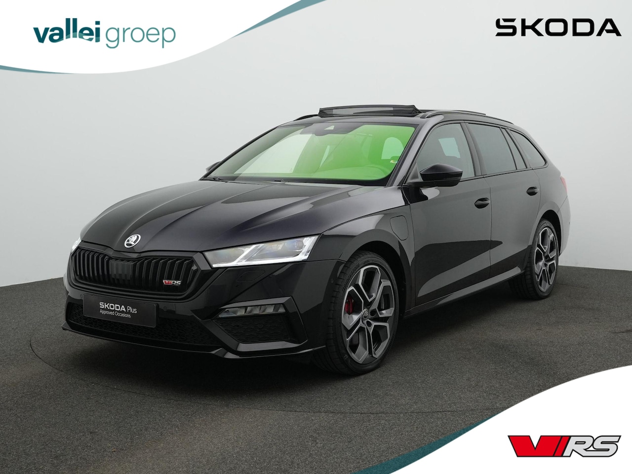 Skoda Octavia Combi - 1.4 TSI RS iV 245 pk PHEV | Panoramadak | Canton | Matrix LED | Stuur-/achterbankverwarmin - AutoWereld.nl