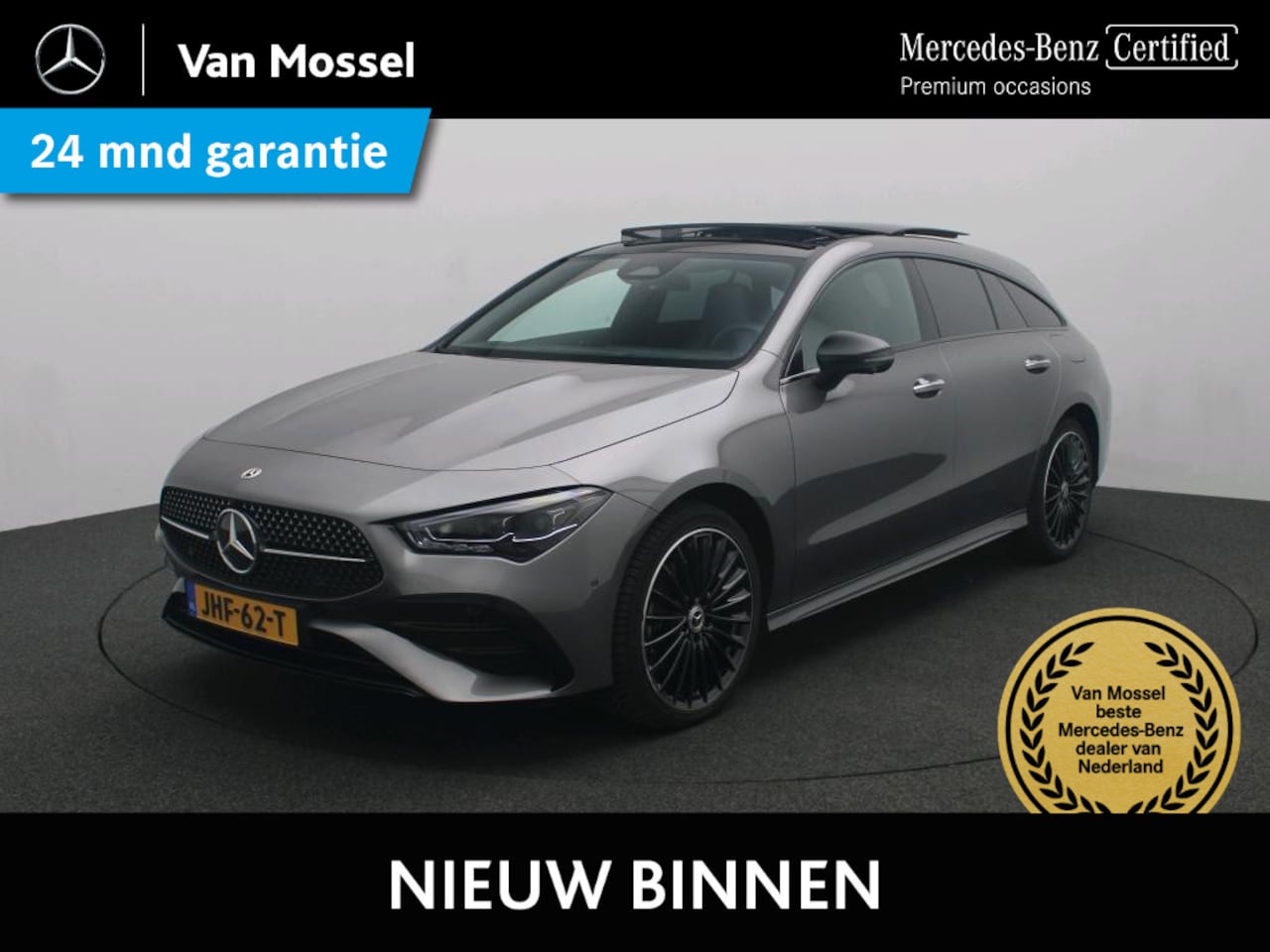 Mercedes-Benz CLA-klasse Shooting Brake - 250 e Business Solution AMG / Memory-Stoelen / Panaroma-dak / Stoelverwarming / Multispaak - AutoWereld.nl