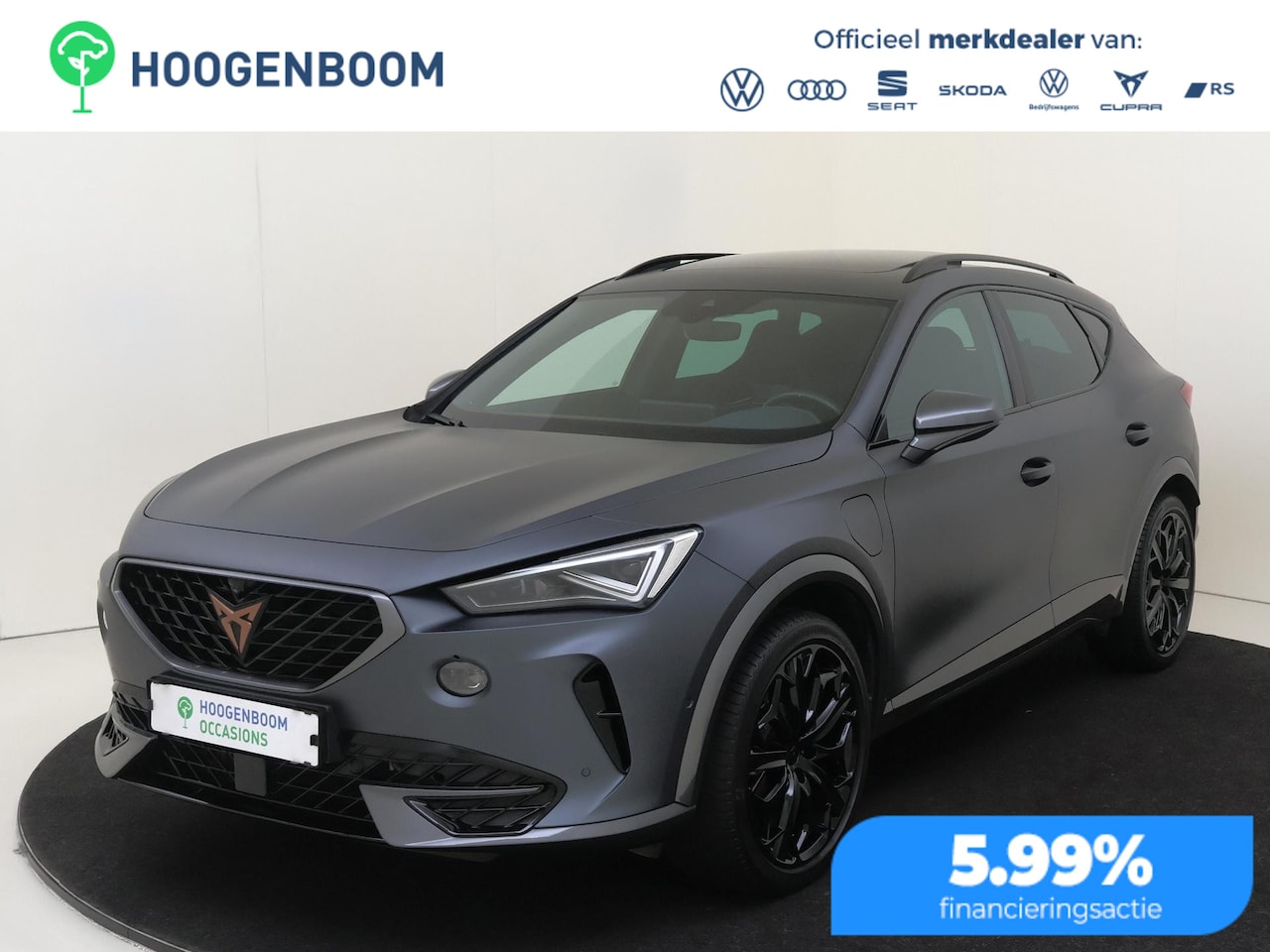 CUPRA Formentor - 1.4 e-Hybrid VZ Performance | SoH 98% | Panoramadak | Trekhaak | Kuipstoelen | Beats audio - AutoWereld.nl