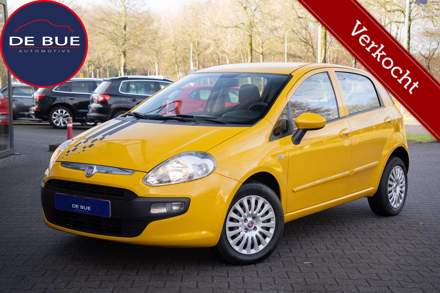 Fiat Punto Evo - 1.4 Natural Power Active|CNG LPG|Org NL NAP|Nieuwe APK|Airco|Ultra Zuinig|Perfect Onderhou - AutoWereld.nl