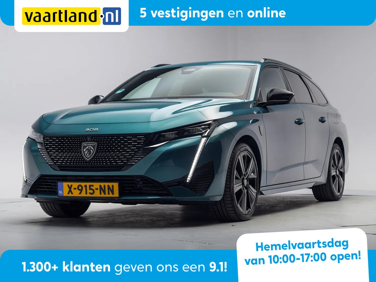 Peugeot 308 SW - 1.6 Hybrid 225 GT Pack Business Aut. [Stoel & Stuurverwarming, Memory, Carplay] - AutoWereld.nl