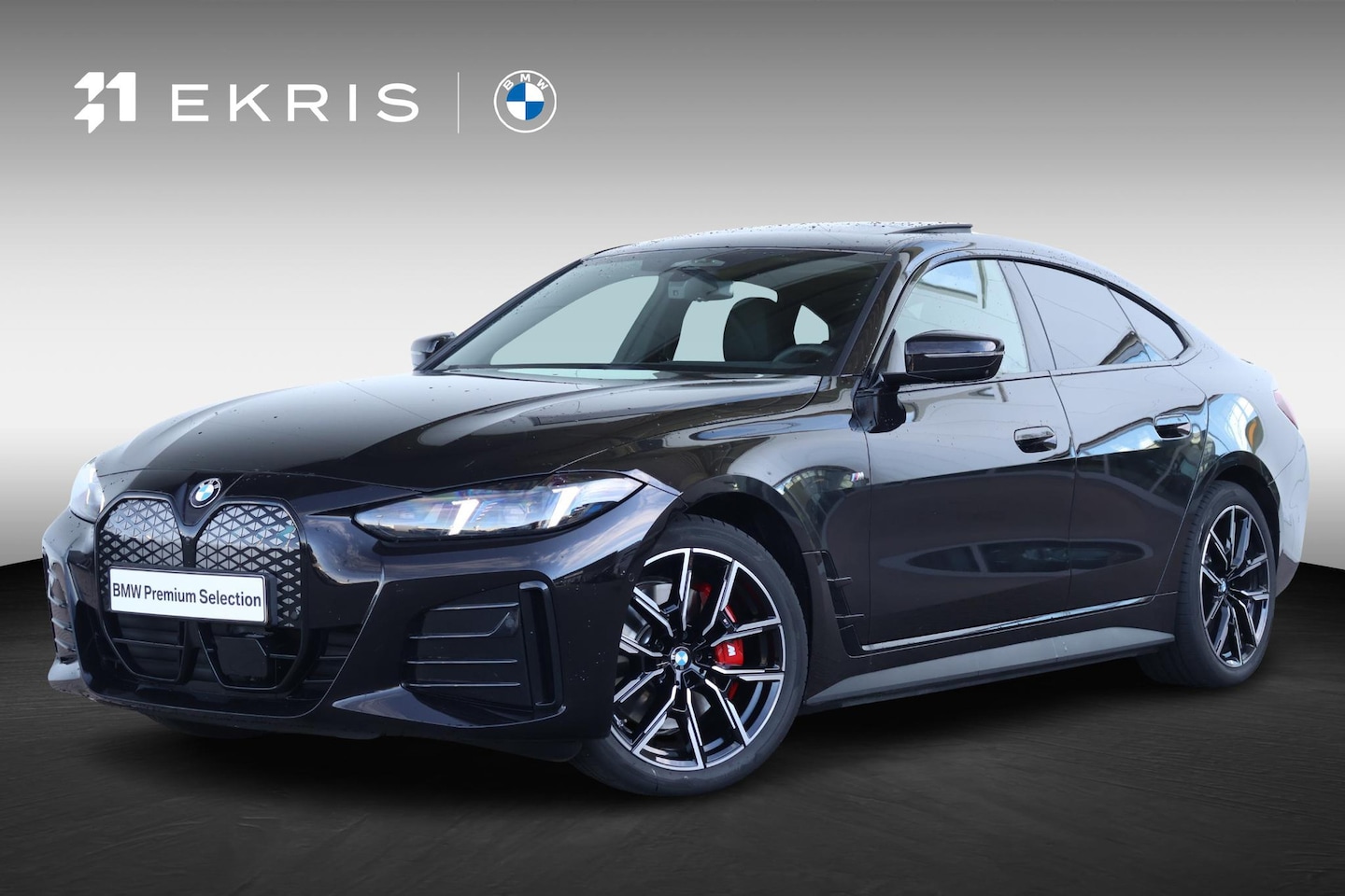 BMW i4 - eDrive40 M Sport Edition 84 kWh M Sportpakket Pro/ Rubin-Metallic Individual Special Reque - AutoWereld.nl