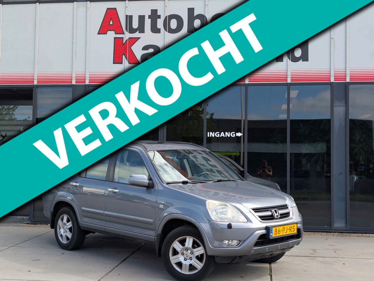 Honda CR-V - 2.0i Executive - Airco - Leer - 4x4 - - AutoWereld.nl