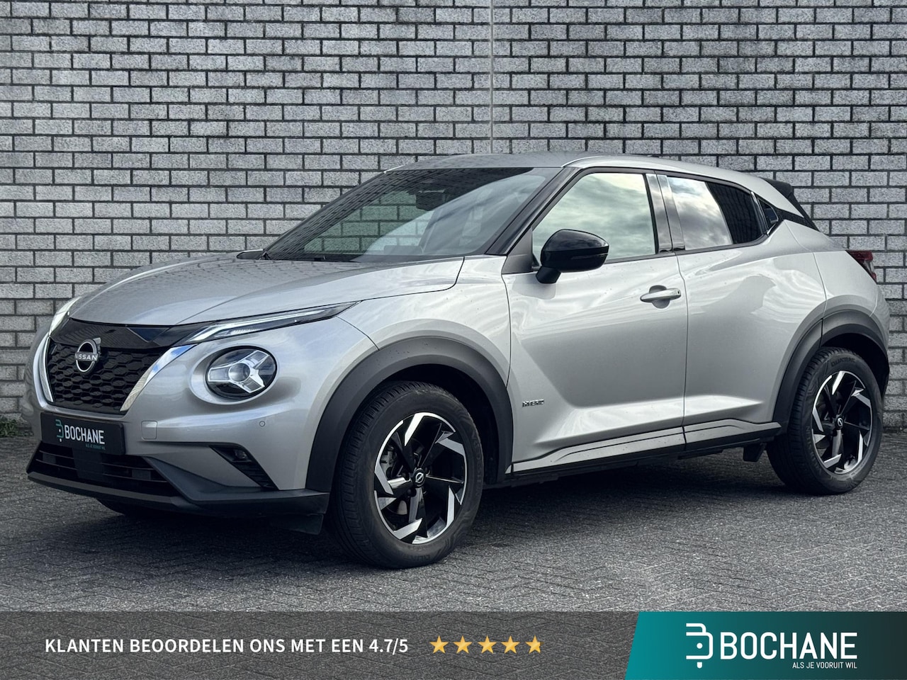 Nissan Juke - 1.6 Hybrid N-Connecta | Stoelverwarming | Navigatie | Achteruitrijcamera | All-Season band - AutoWereld.nl