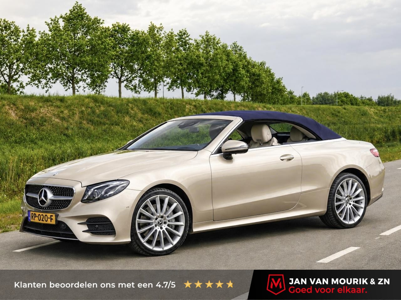 Mercedes-Benz E-klasse Cabrio - 300 Premium Plus | NAPPA LEDER | LUCHTVERING | HEAD UP | STOELVENTILATIE | 360 CAMERA | 20 - AutoWereld.nl