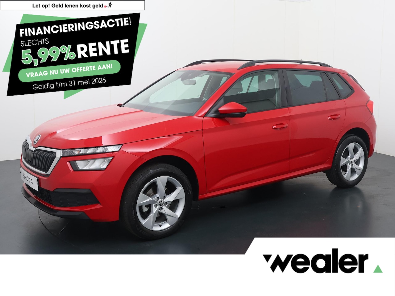 Skoda Kamiq - 1.0 TSI Ambition | 110 PK | Automaat | Cruise control | Airco | 17" LM velgen | Apple Carp - AutoWereld.nl