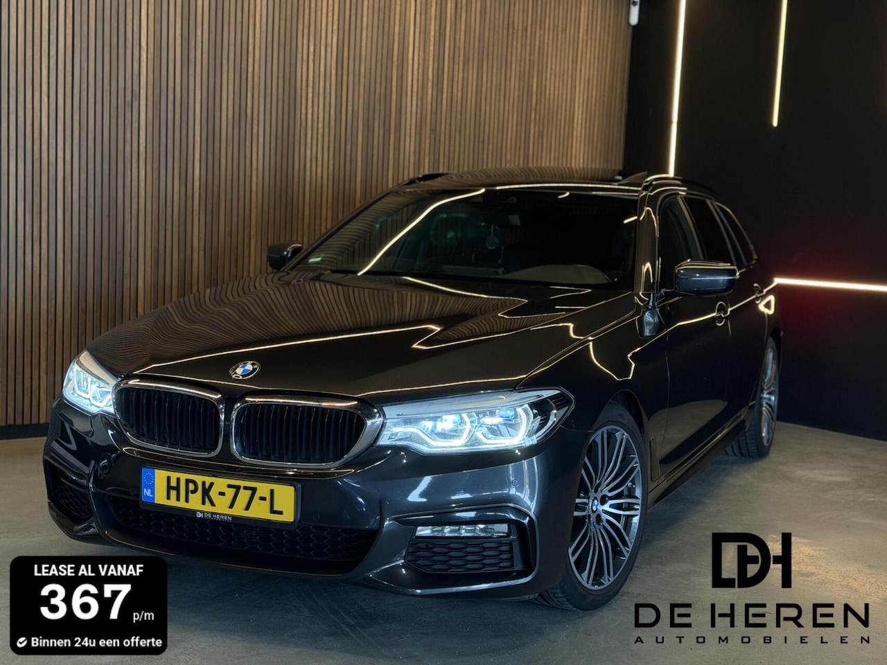 BMW 5-serie Touring - 530d xDrive High Executive Pano M-sport - AutoWereld.nl