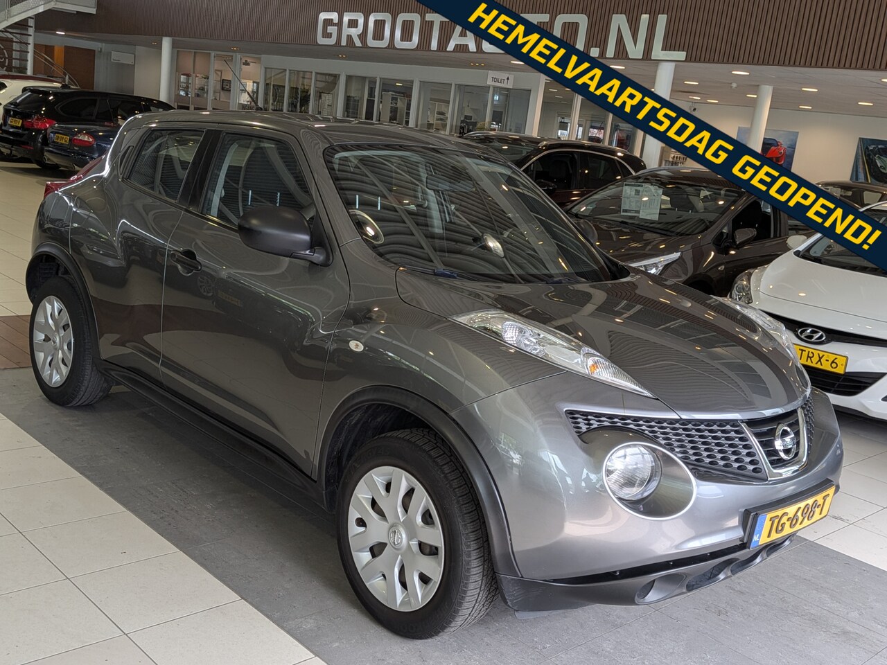Nissan Juke - 1.6 Visia Eco Airco, Trekhaak, Stuurbekrachtiging - AutoWereld.nl