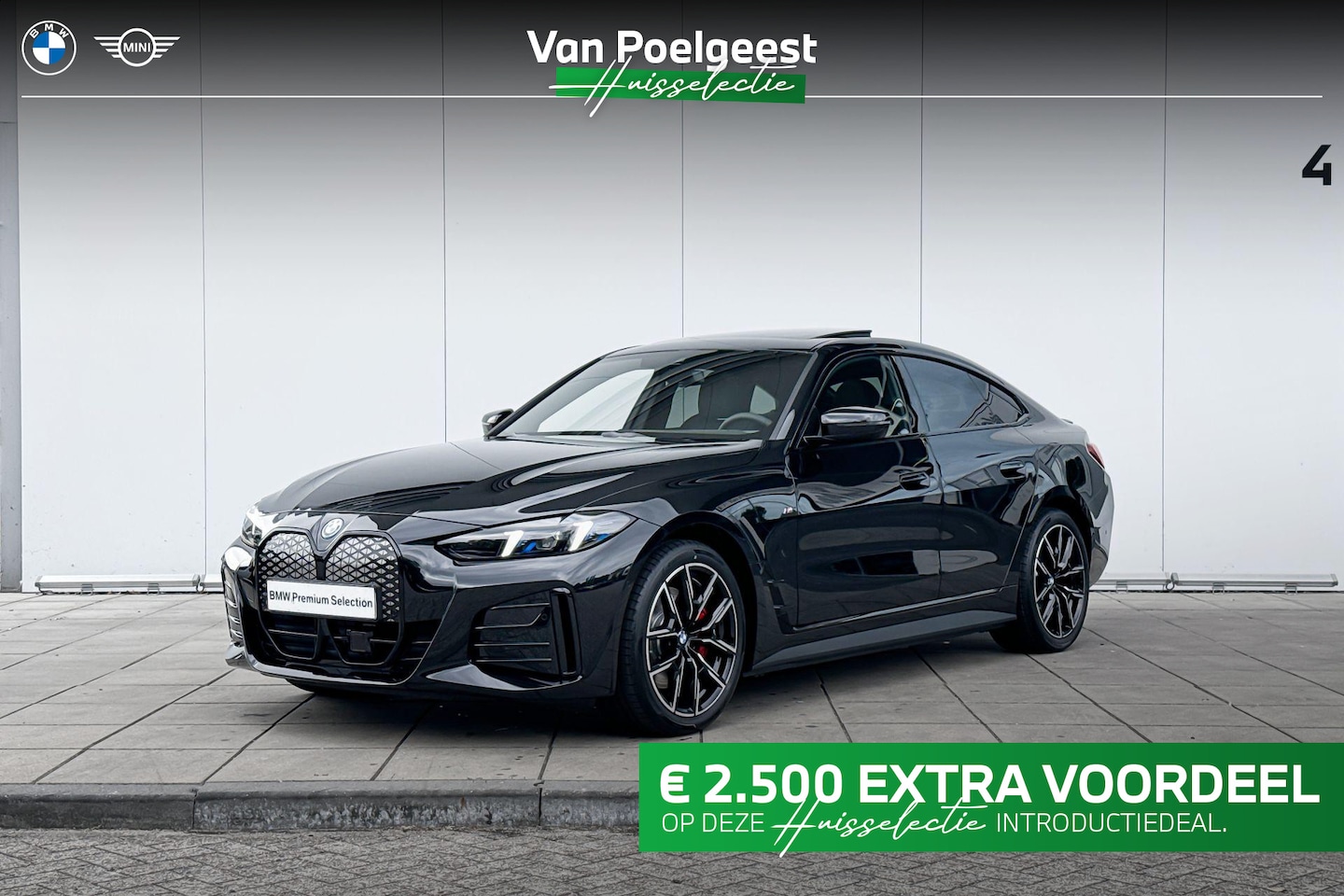 BMW i4 - eDrive35 M Sport Edition M Sport Pro / Glazen Schuifdak / Adaptieve Cruise Control / Comfo - AutoWereld.nl