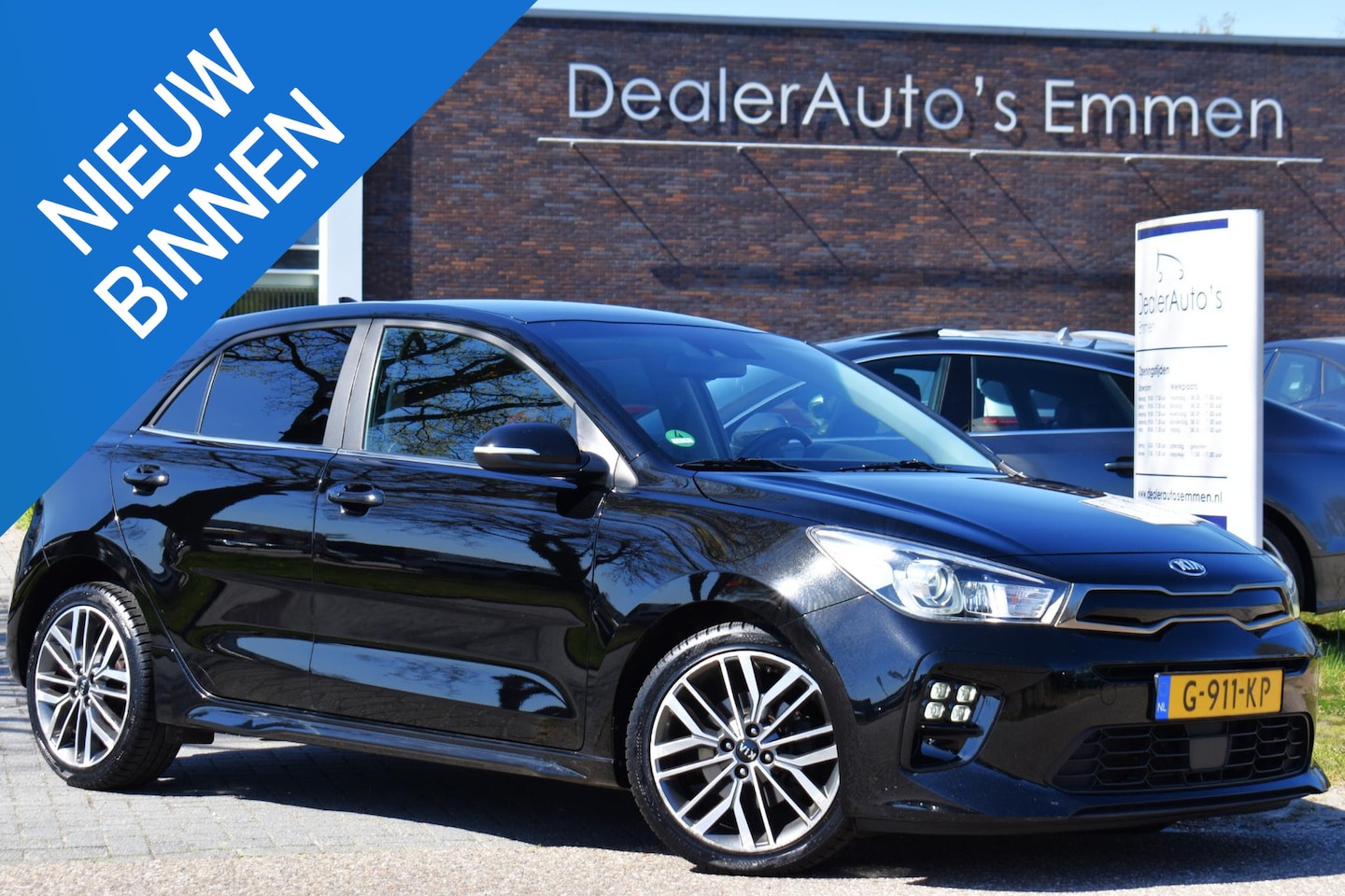 Kia Rio - 1.0 TGDI GT-Line ECC LMV NAVI LEDER - AutoWereld.nl