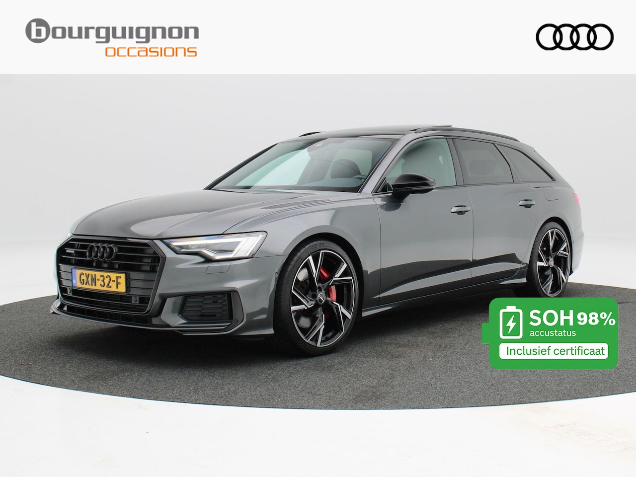 Audi A6 Avant - 55 TFSi e 367 Pk quattro S-Line Competition | Panorama dak | Stoelverwarming | Trekhaak | - AutoWereld.nl