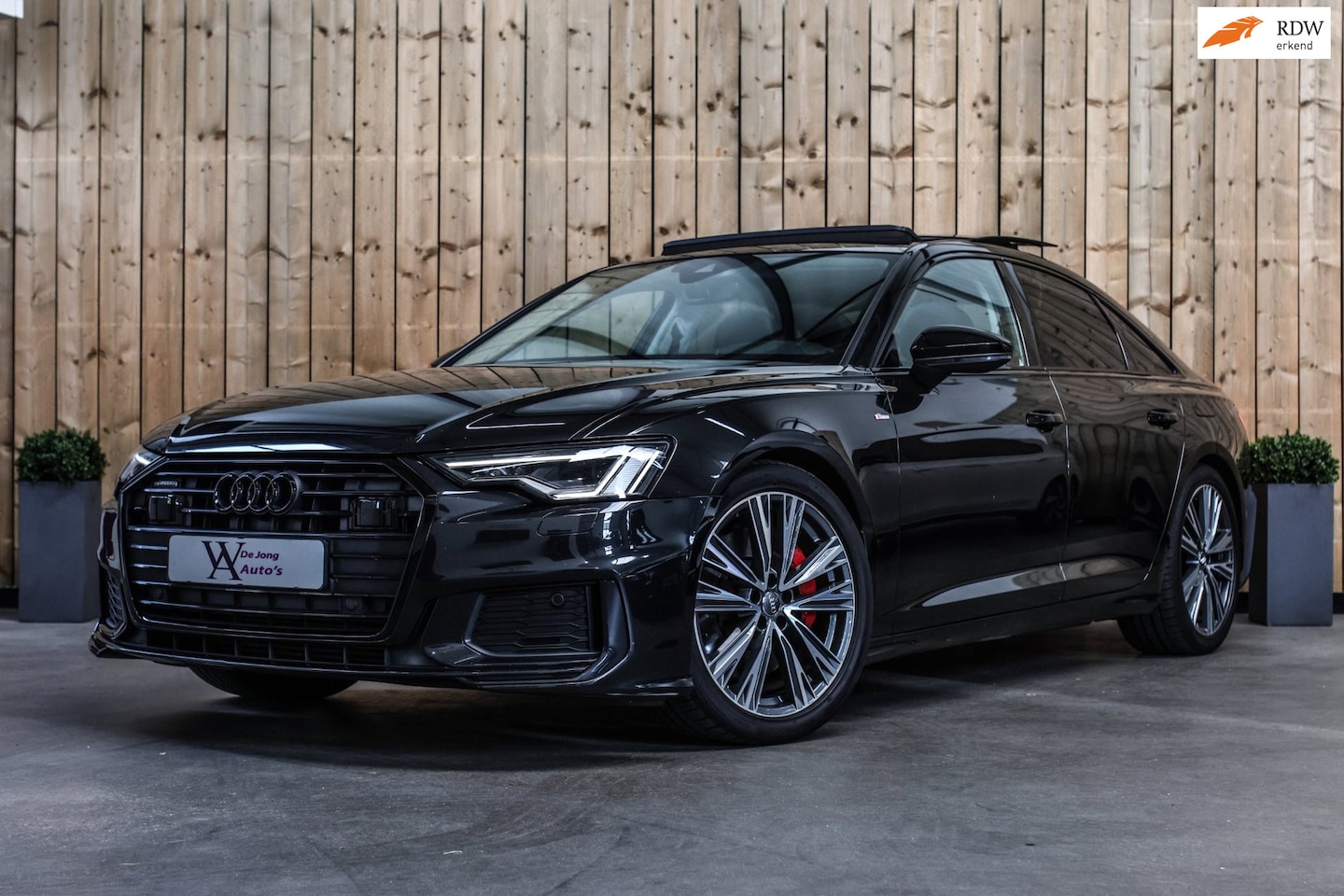Audi A6 Limousine - 55 TFSI e Quattro S-Line *Pano*B&O*Camera*Led* - AutoWereld.nl