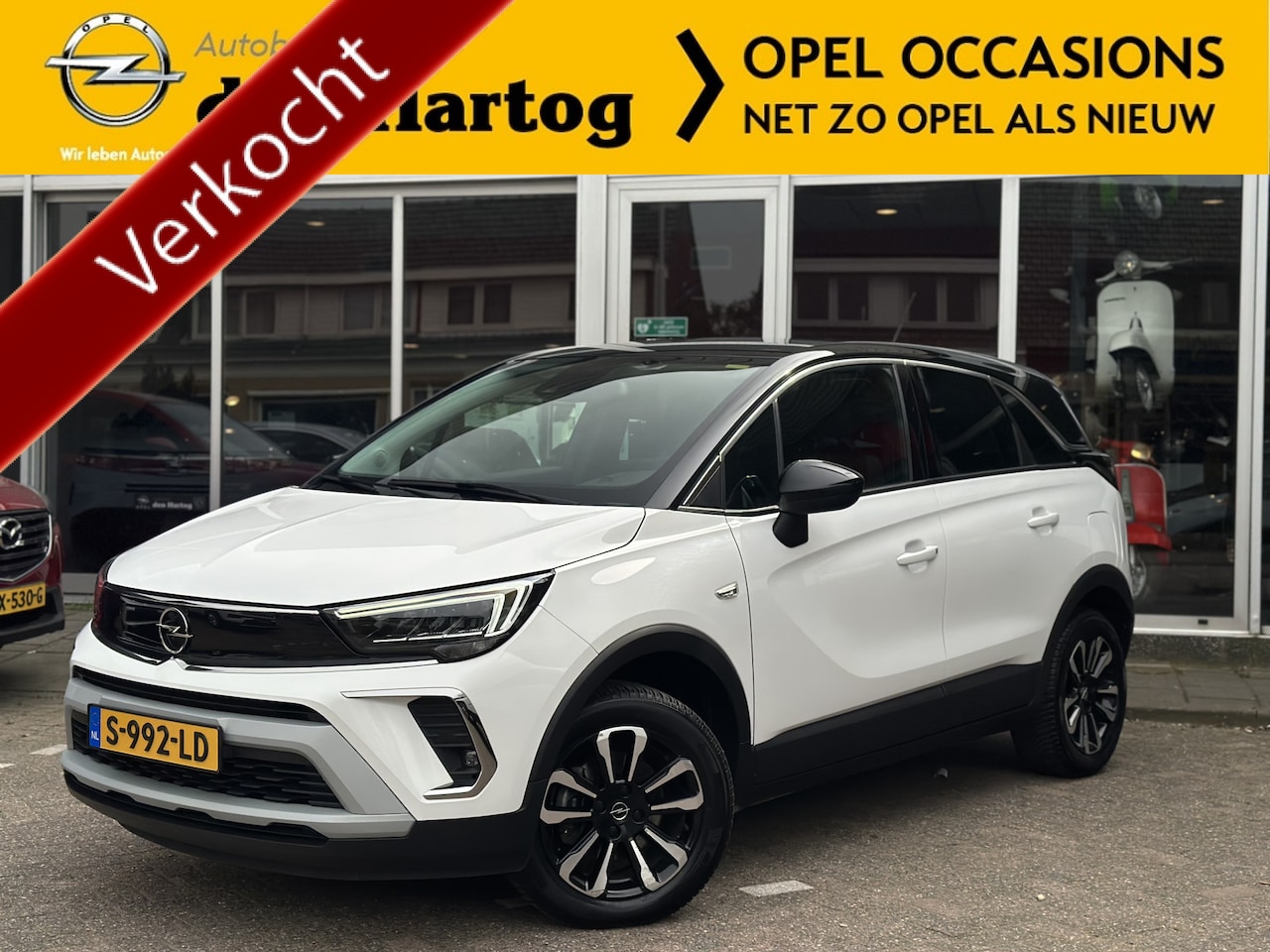 Opel Crossland - 1.2 Turbo Elegance Automaat 130PK AGR/Camera/Winterpakket - AutoWereld.nl