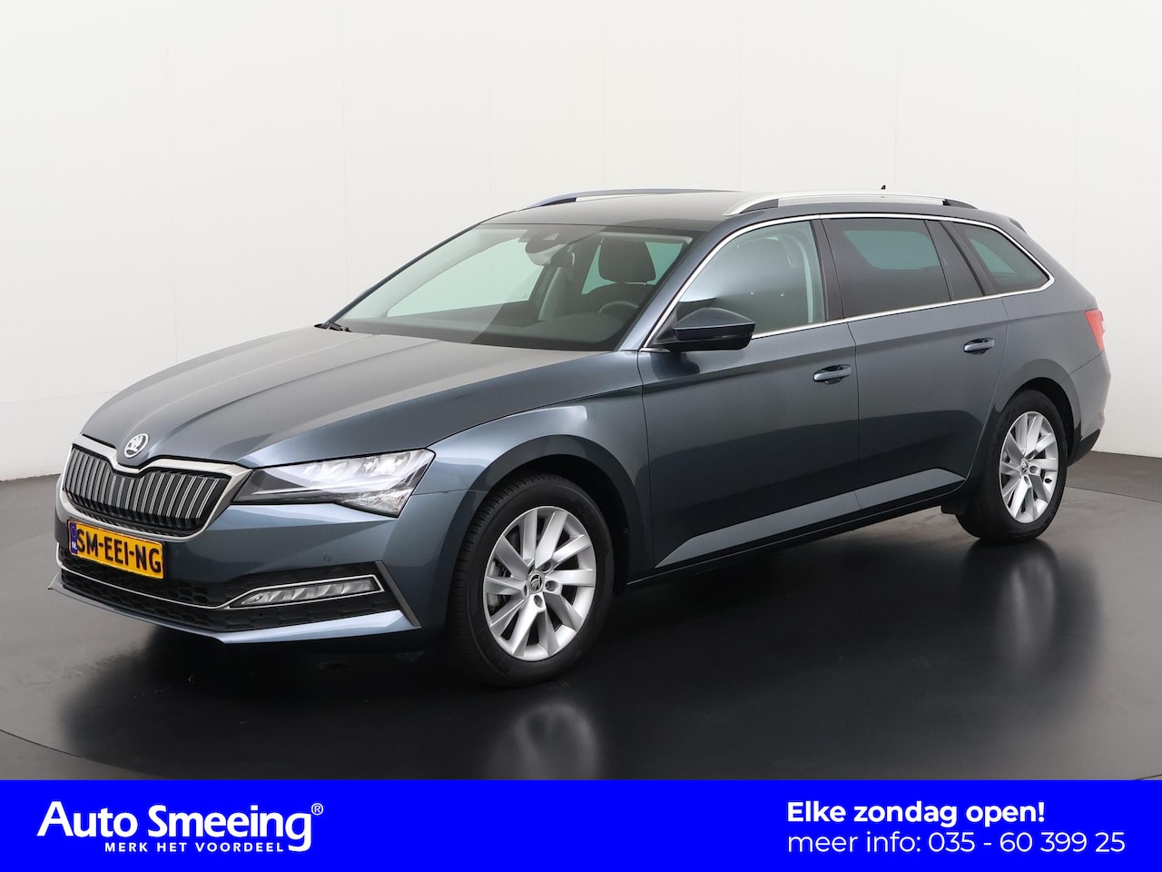 Skoda Superb Combi - 1.4 TSI iV Business Edition | Adaptief Cruise | Navigatie | Apple Carplay | Zondag Open! - AutoWereld.nl