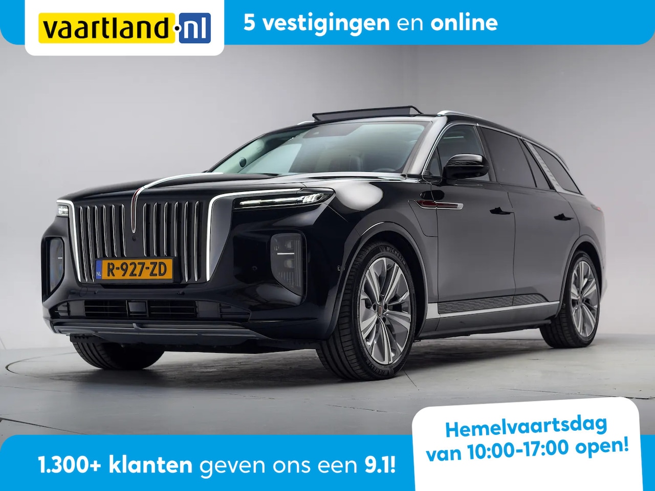 Hongqi E-HS9 - President 99 kWh 6-Pers. [ €103.000 nieuwprijs! ][ Luctvering Massage Stoelventilatie Pano - AutoWereld.nl
