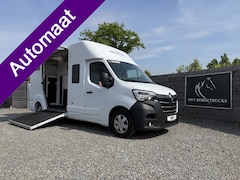 Renault Master - | HORSETRUCK | BARBOT | STALLION 5XL | 2021 | HENGST | DUB CAB | AUTOMAAT | 180PK | 5-SEAT