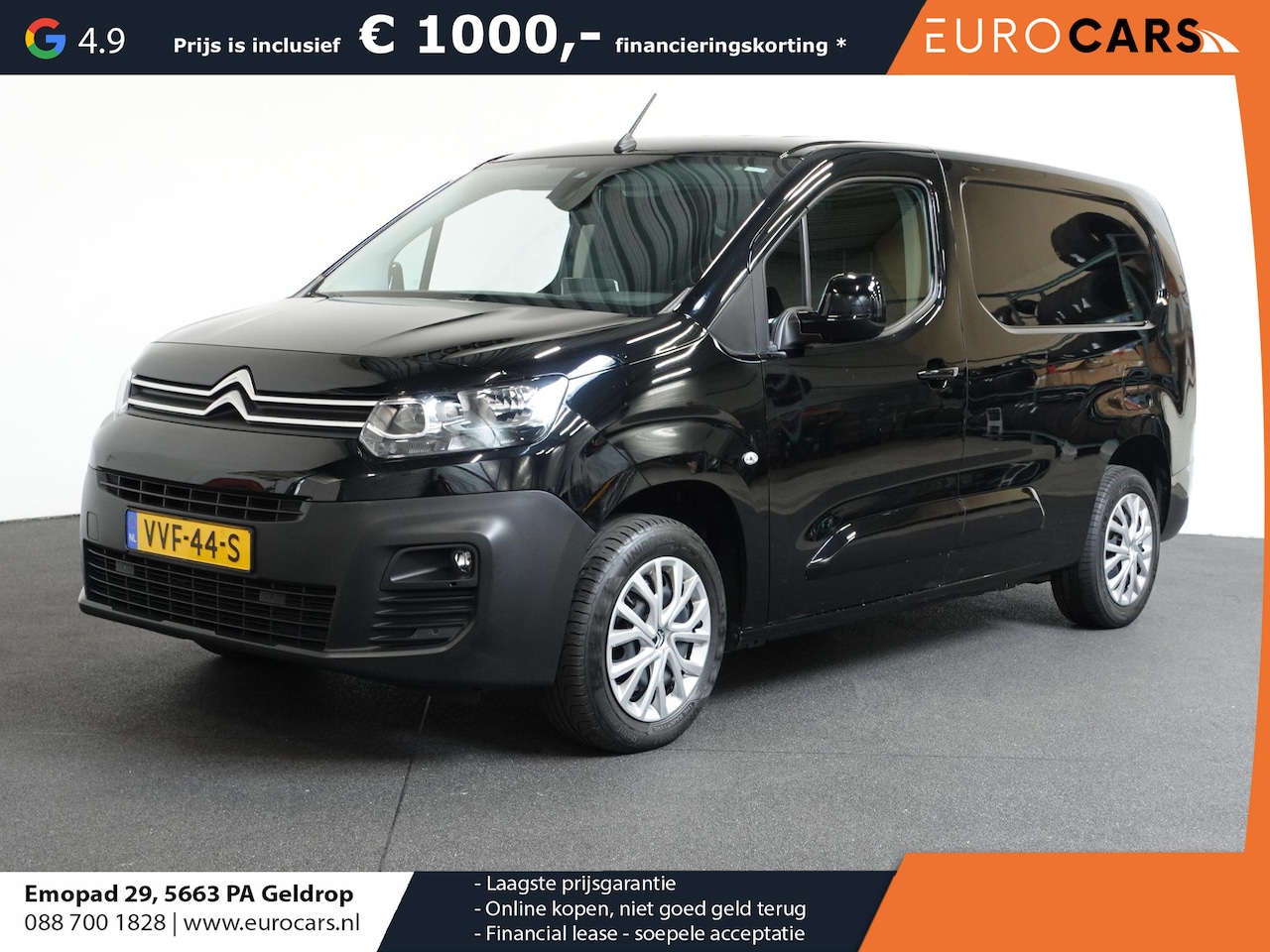 Citroën Berlingo - 130PK Automaat L2 Navigatie Apple carplay/ Android Auto Cruise control Trekhaak parkeersen - AutoWereld.nl