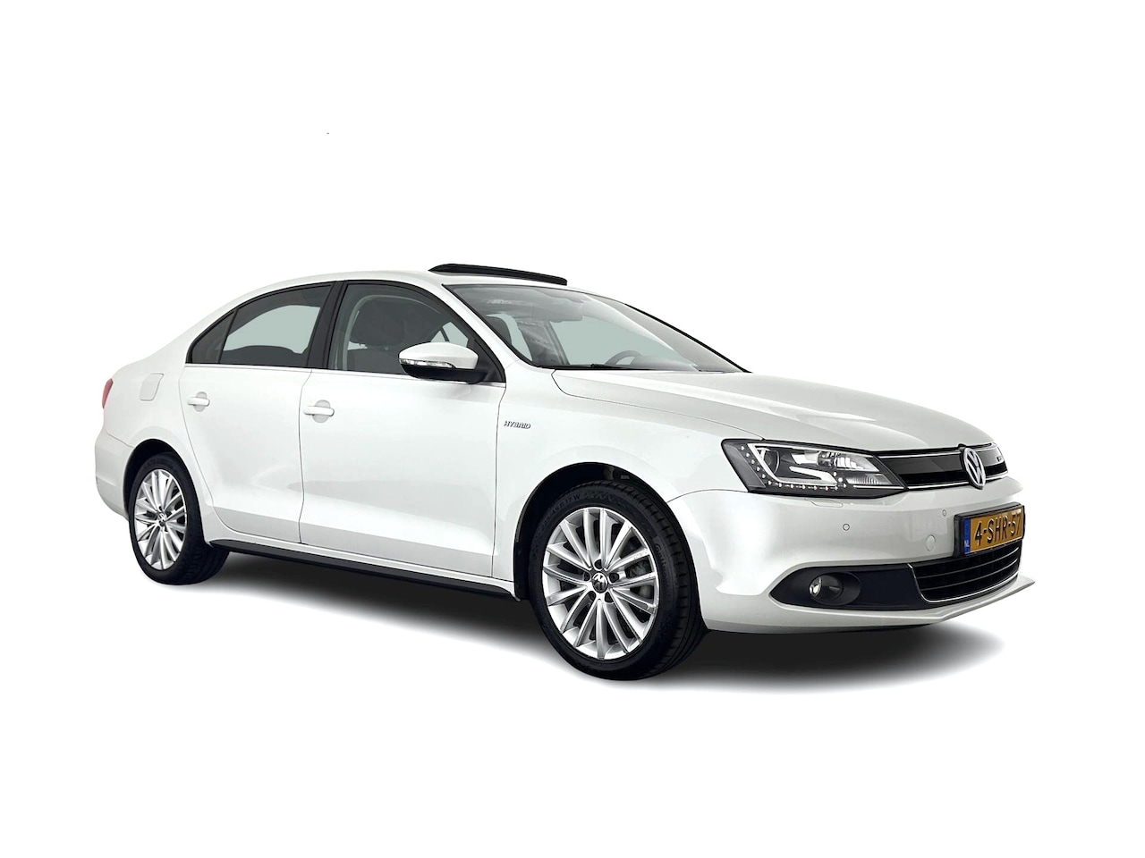 Volkswagen Jetta - 1.4 TSI Hybrid Highline Aut. *PANO | XENON | NAVI-FULLMAP | HEATED-COMFORTSEATS | PRIVACY- - AutoWereld.nl