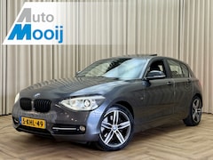 BMW 1-serie - 125i *Sportline* Leder / Schuif/Kanteldak / Navi Pro / Keyless / Stoelverwarming / M-sport