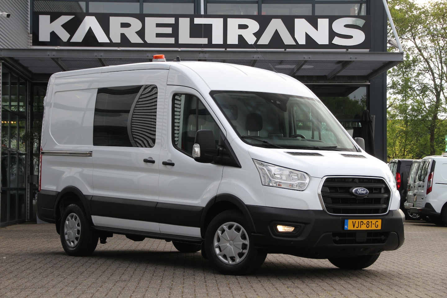 Ford Transit - 2.0 TDCI 170PK | Aut. | Werkplaats inrichting | Cruise | Airco.. - AutoWereld.nl