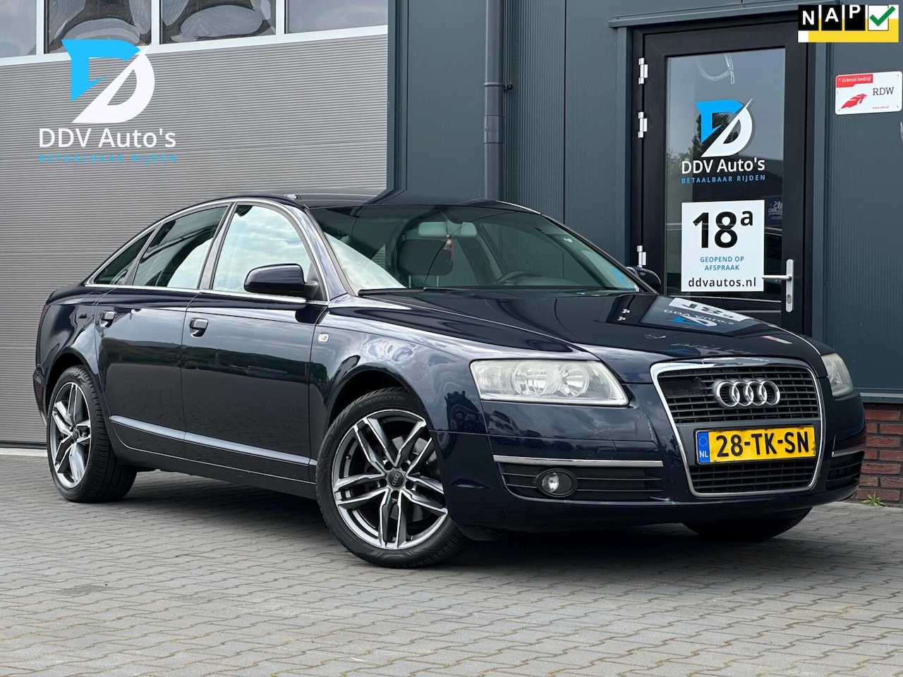 Audi A6 Limousine - 2.4 V6/177pk Pro Line|NAP|Automaat|Cruise|Airco|Navi|18" LMV - AutoWereld.nl