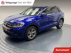 Volkswagen T-Roc - 1.5 TSi DSG R-Line Navigatie-Adapt.Cr.contr-Camera-Carplay-Clima-Parkeersensoren-Lm17''vel