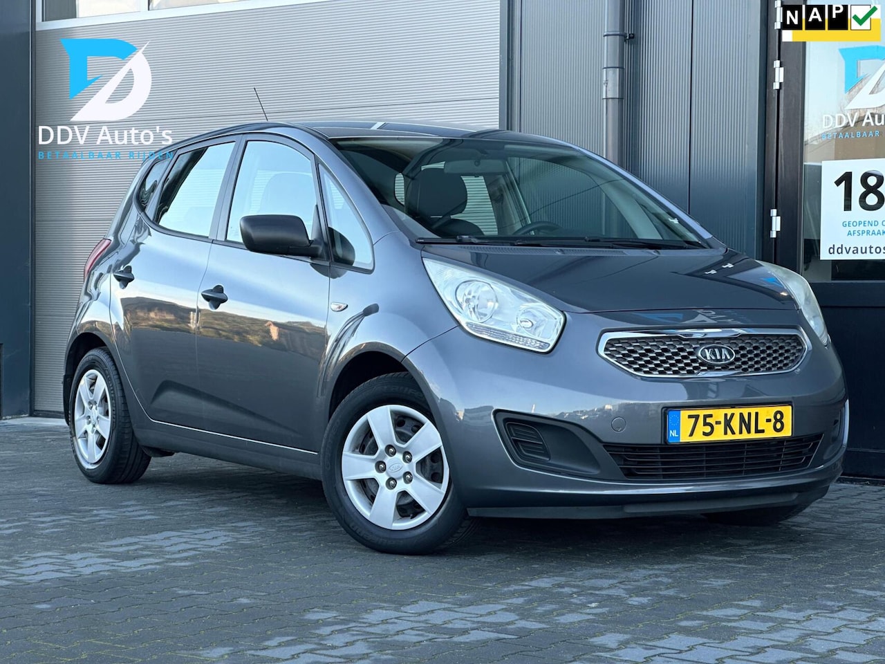 Kia Venga - 1.4/90pk CVVT X-tra|NAP|Trekhaak|Airco|Hoge instap|Isofix - AutoWereld.nl