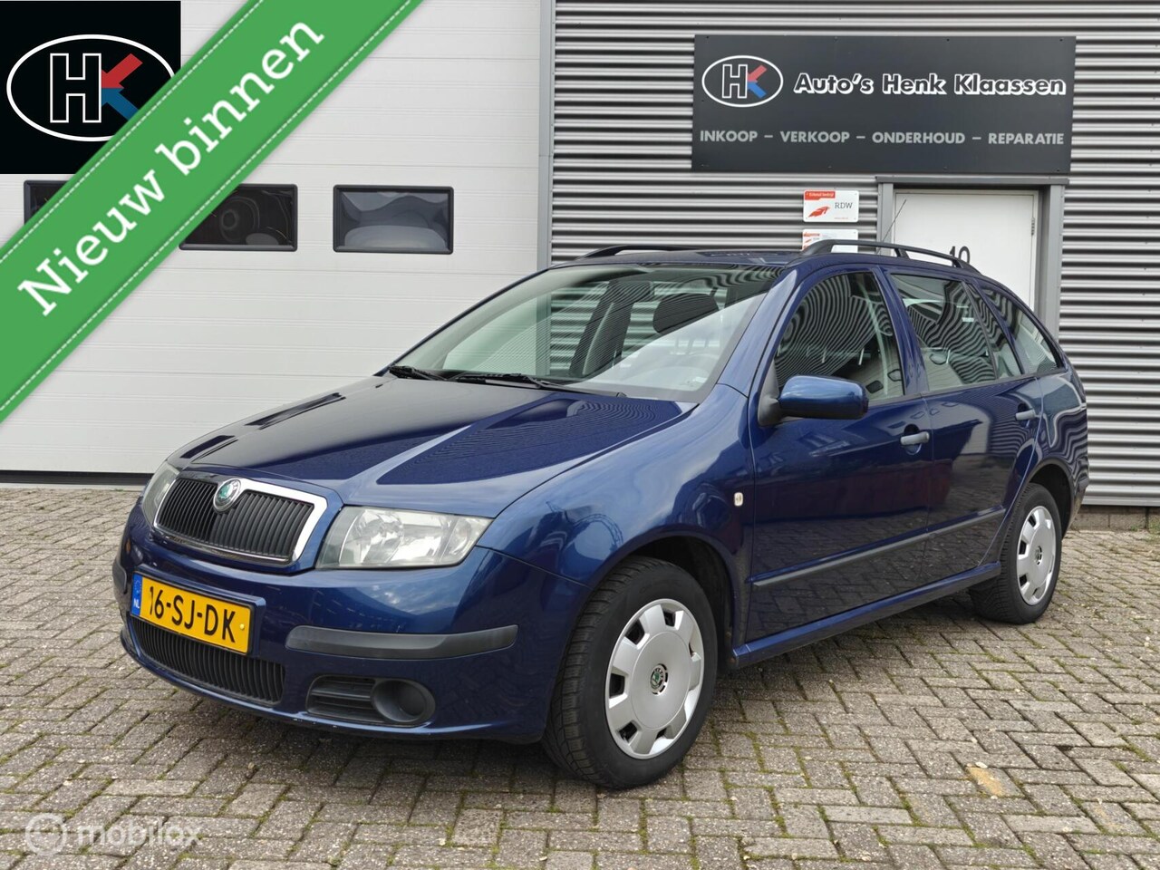 Skoda Fabia Combi - 1.4-16v Equipe Airco CruiseControl CDVab - AutoWereld.nl
