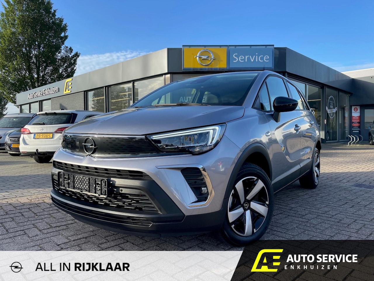 Opel Crossland - 1.2 Turbo Elegance 130 pk! AUTOMAAT  | Nieuw! 12 km | 02-2022 | Full Led | Camera | - AutoWereld.nl